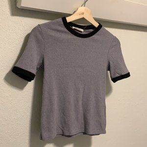 Zara Trafaluc Women Grey Shirt Aut-Winter 17-18